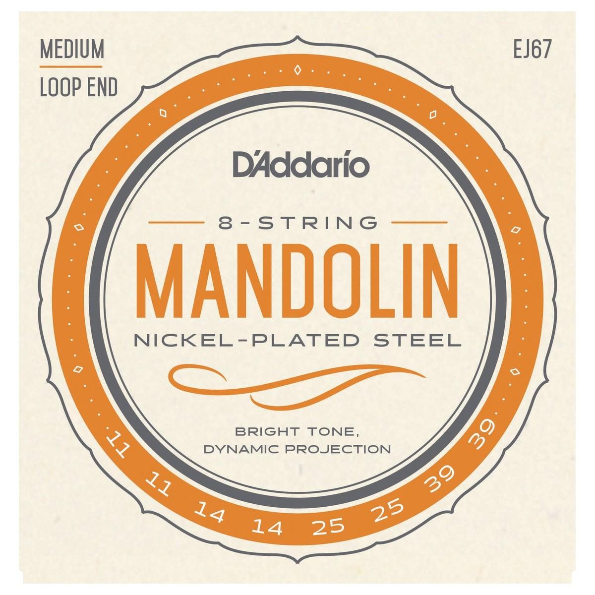 Струны для мандолины D'addario EJ67