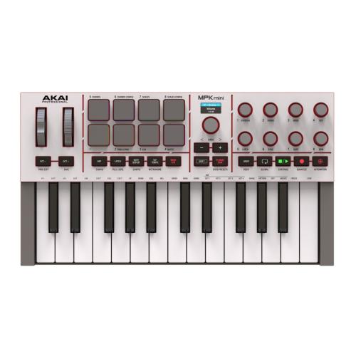 MIDI клавиатура Akai Pro MPK MINI 4 Gray