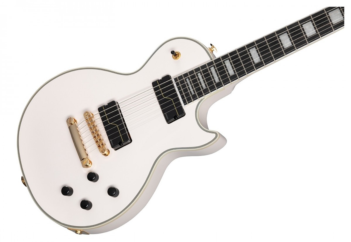 Электрогитара EPIPHONE Matt Heafy Origins Les Paul Custom 7-String Bone White