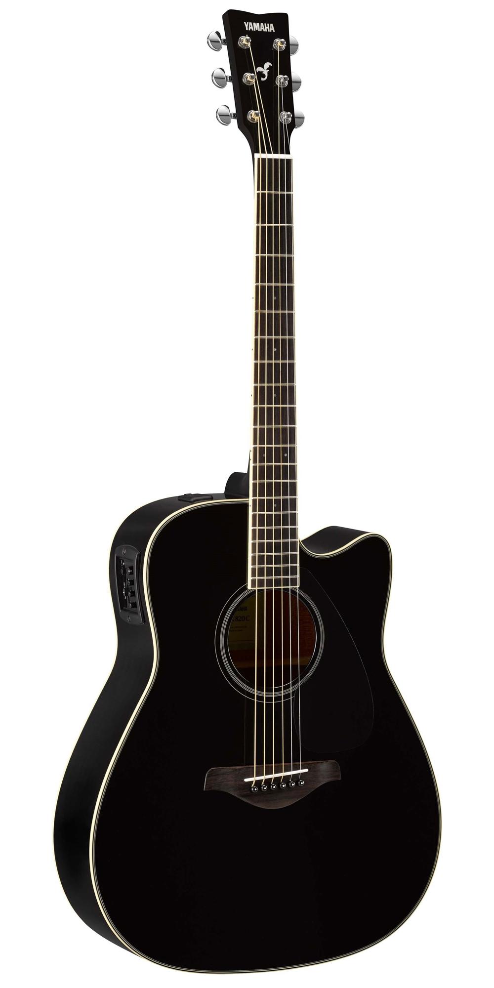 Электроакустическая гитара Yamaha FGX820C BLACK
