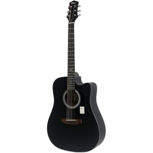 Трансакустическая гитара Klever KD-710S BK+EQ