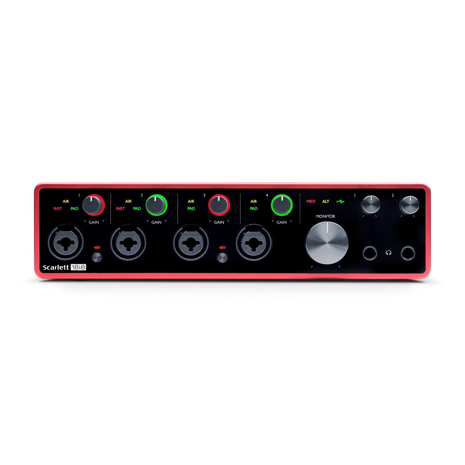 Аудиоинтерфейс FOCUSRITE Scarlett-18i8-3rd-gen
