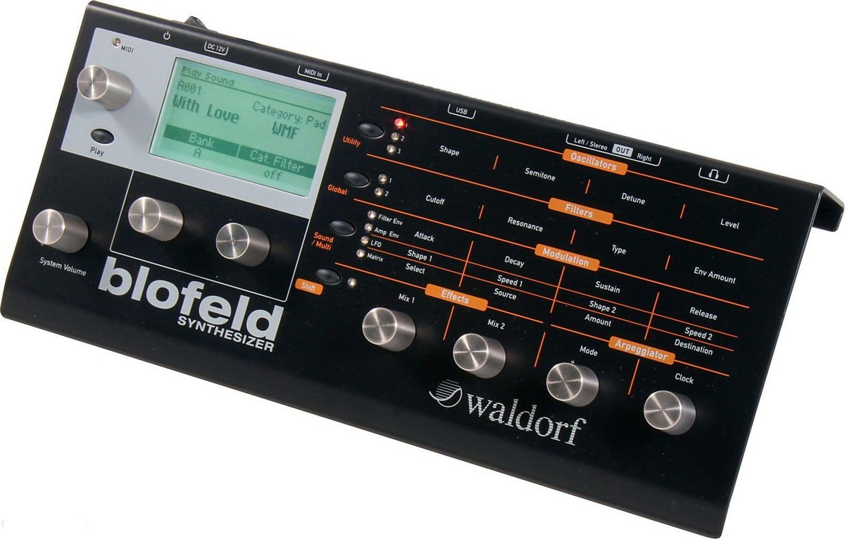 Синтезатор Waldorf Blofeld Desktop Shadow Edition