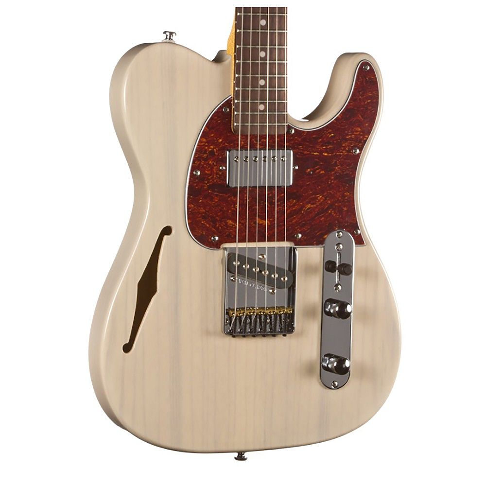 Электрогитара G&L Tribute ASAT Classic Bluesboy Semi-Hollow Blonde Jatoba