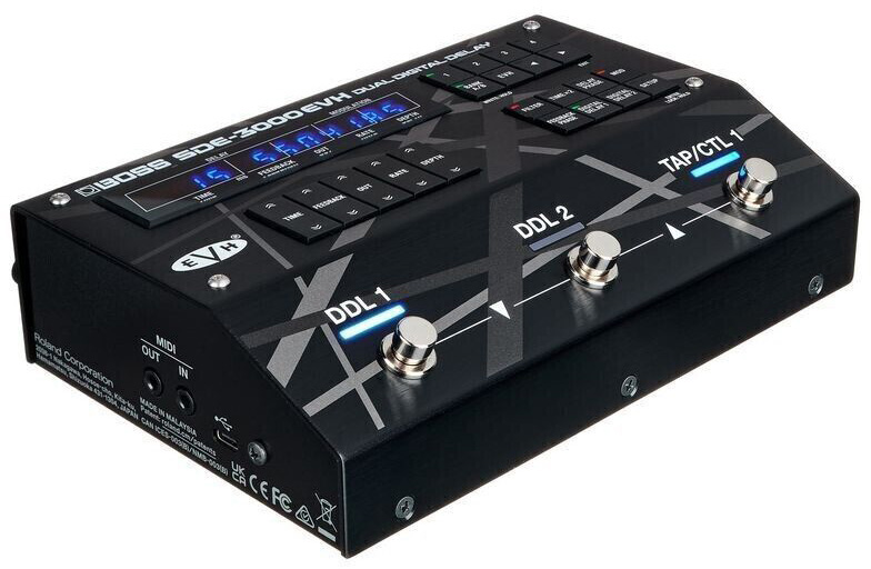 Педаль эффектов Boss SDE-3000 EVH Dual Delay