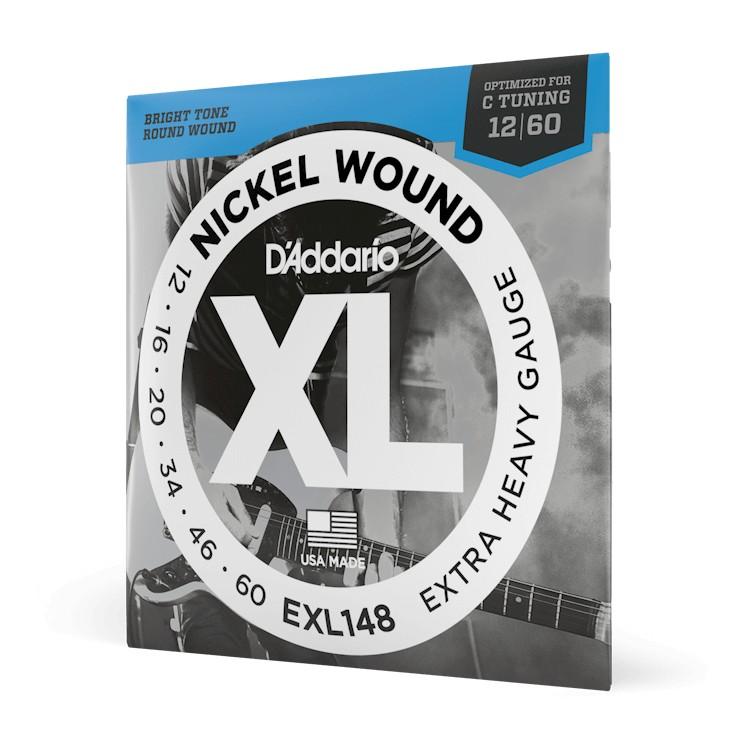 Струны для электрогитары D'ADDARIO EXL148