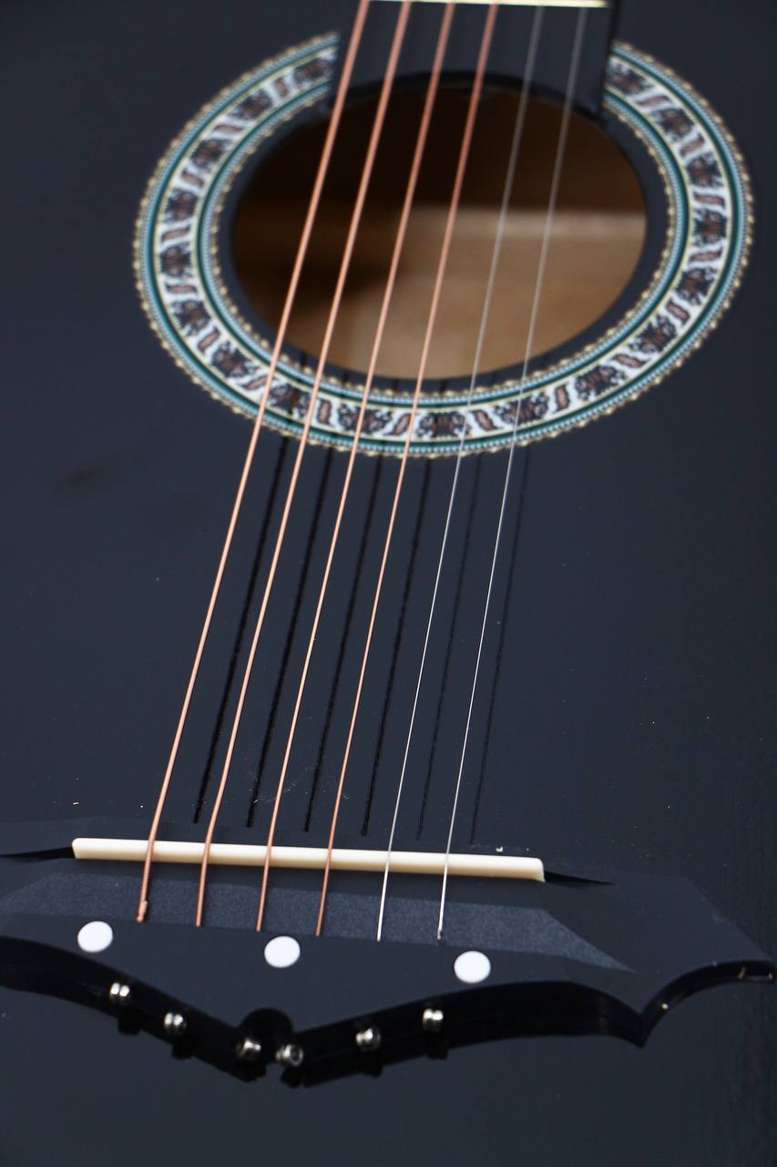 Фолк гитара Stairtone A-38C BK