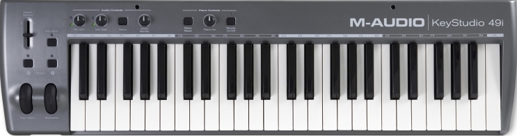 MIDI клавиатура M-Audio KeyStudio 49i