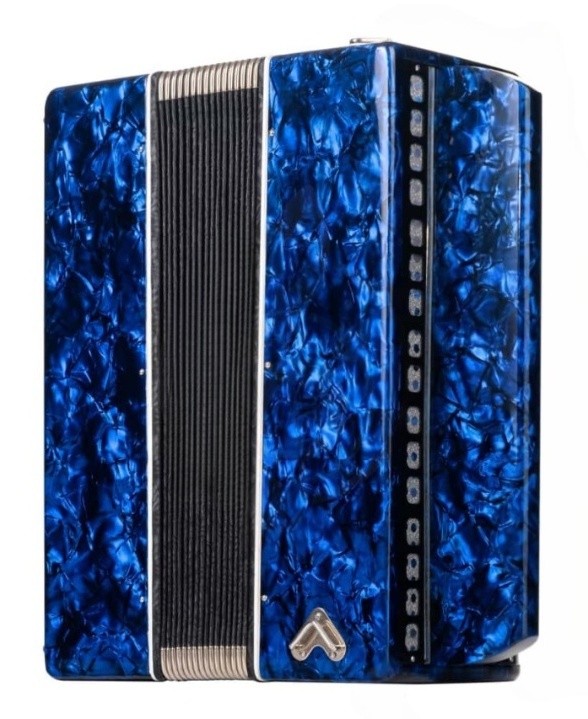 Баян Шуйский B9-BL «Романс» 55x100-II синий