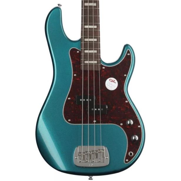 Бас-гитара G&L Tribute LB-100 Emerald Blue RW