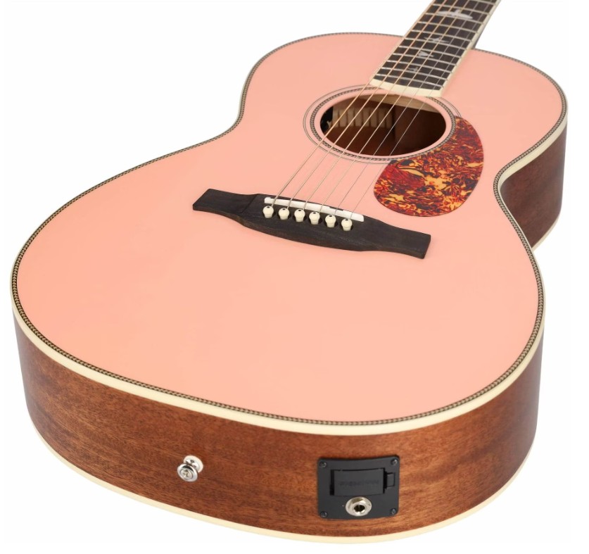 Парлор гитара PRS SE P20E PARLOR W/PIEZO SATIN PINK LOTUS