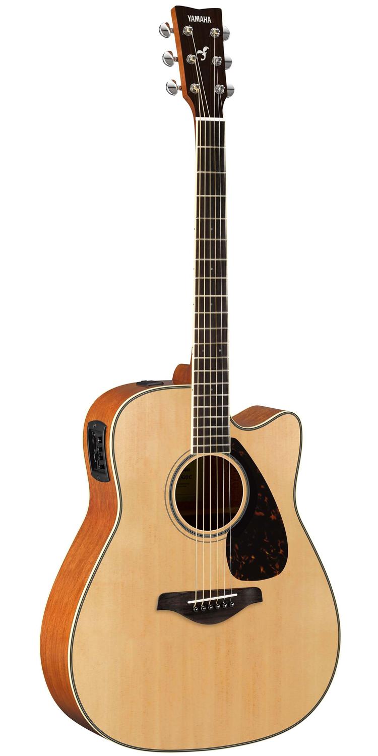 Электроакустическая гитара Yamaha FGX820C NATURAL