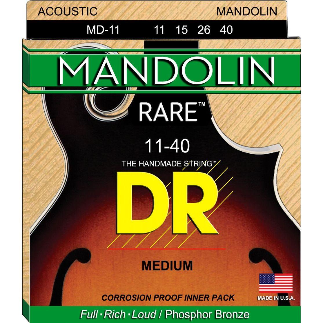 Струны для мандолины DR MD-11