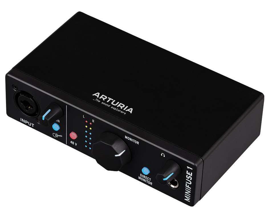 Аудиоинтерфейс Arturia MiniFuse 1 Black