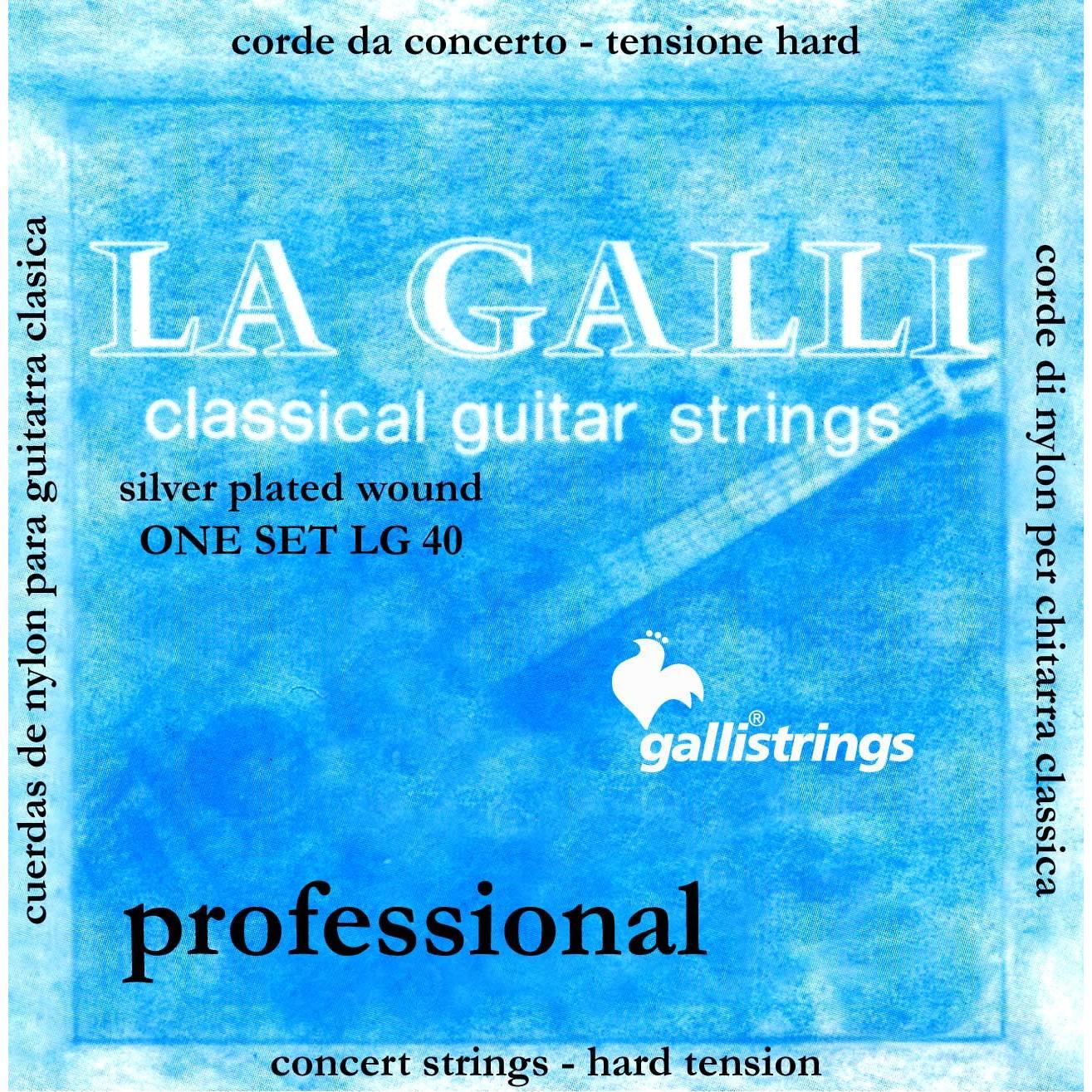 Струны для классической гитары GALLI LG40