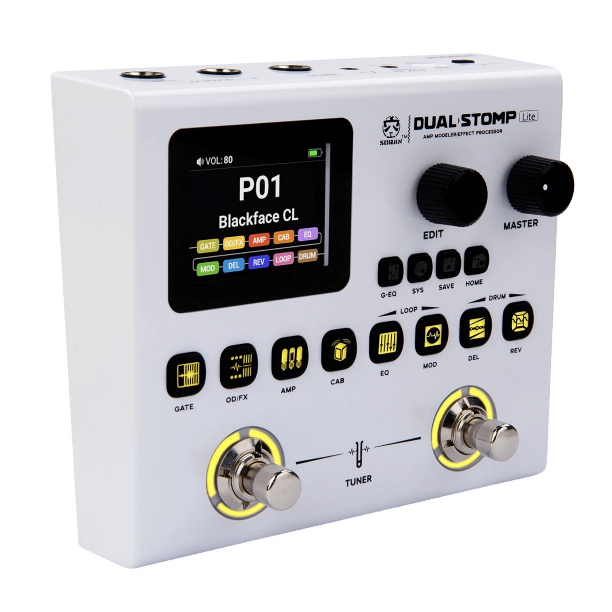 Гитарный процессор SORAN JME-02 Dual Stomp Lite