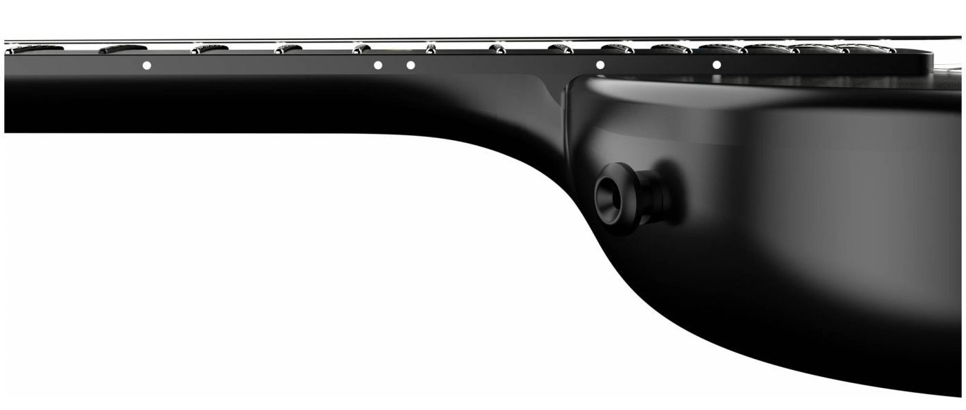 Акустическая гитара NEBULA Asteroid Cosmic Black