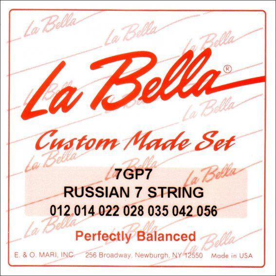 Струны для гитары La Bella 7GP7