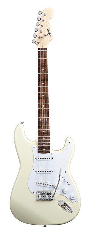 Электрогитара FENDER SQUIER BULLET STRATOCASTER RW ARCTIC WHITE