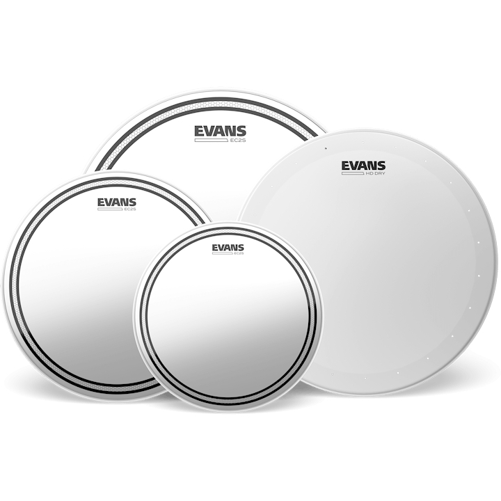 Комплект пластиков для барабанов Evans EPP-EC2SHDD-R