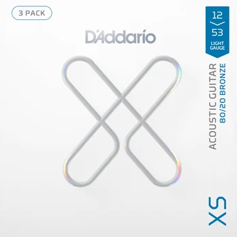 Струны для акустической гитары D'Addario XSABR1253-3P