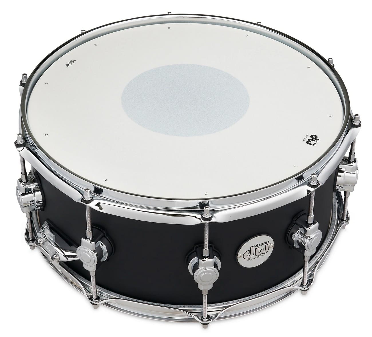 Малый барабан Drum Workshop DDLM0614SSBL Design Series