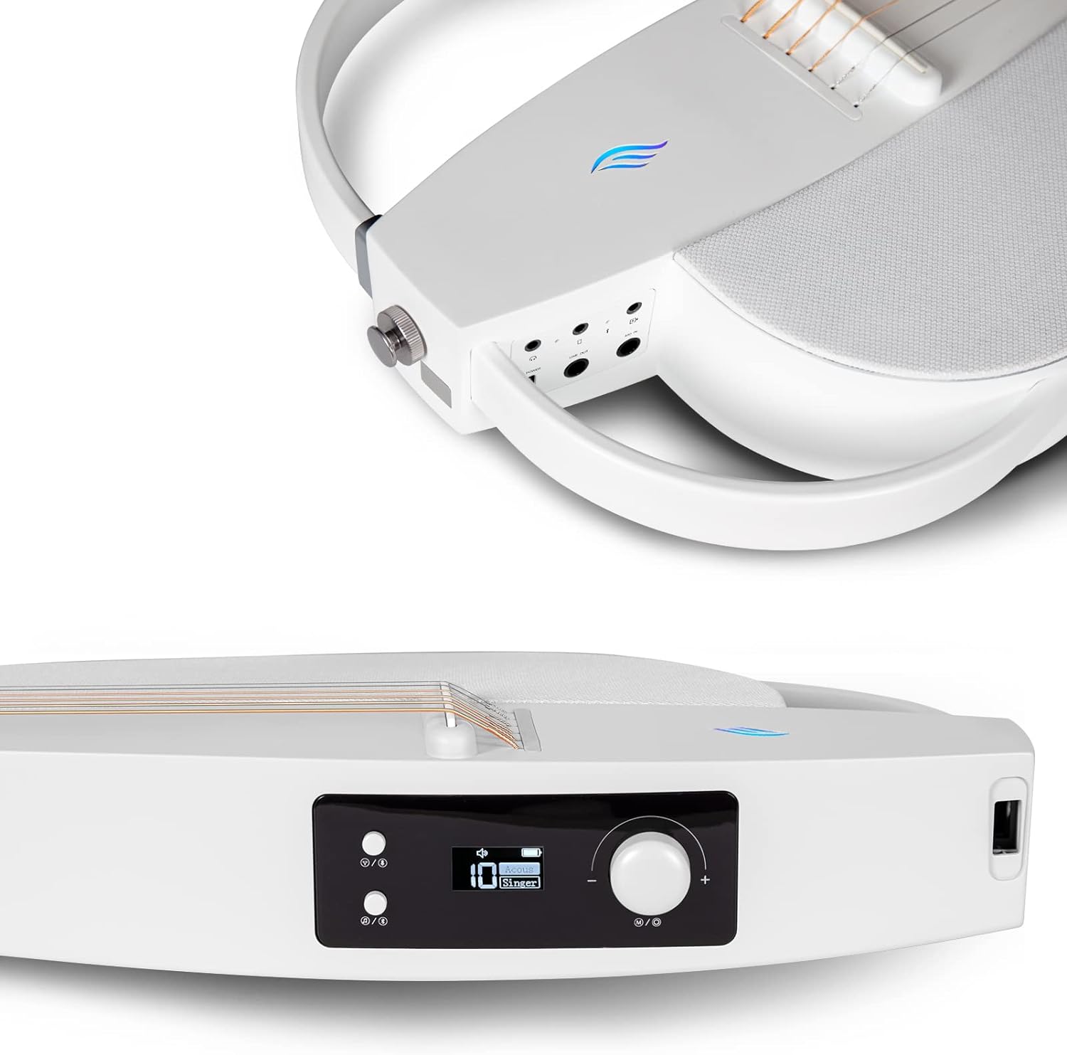 Сайлент гитара Enya NEXG-WHITE