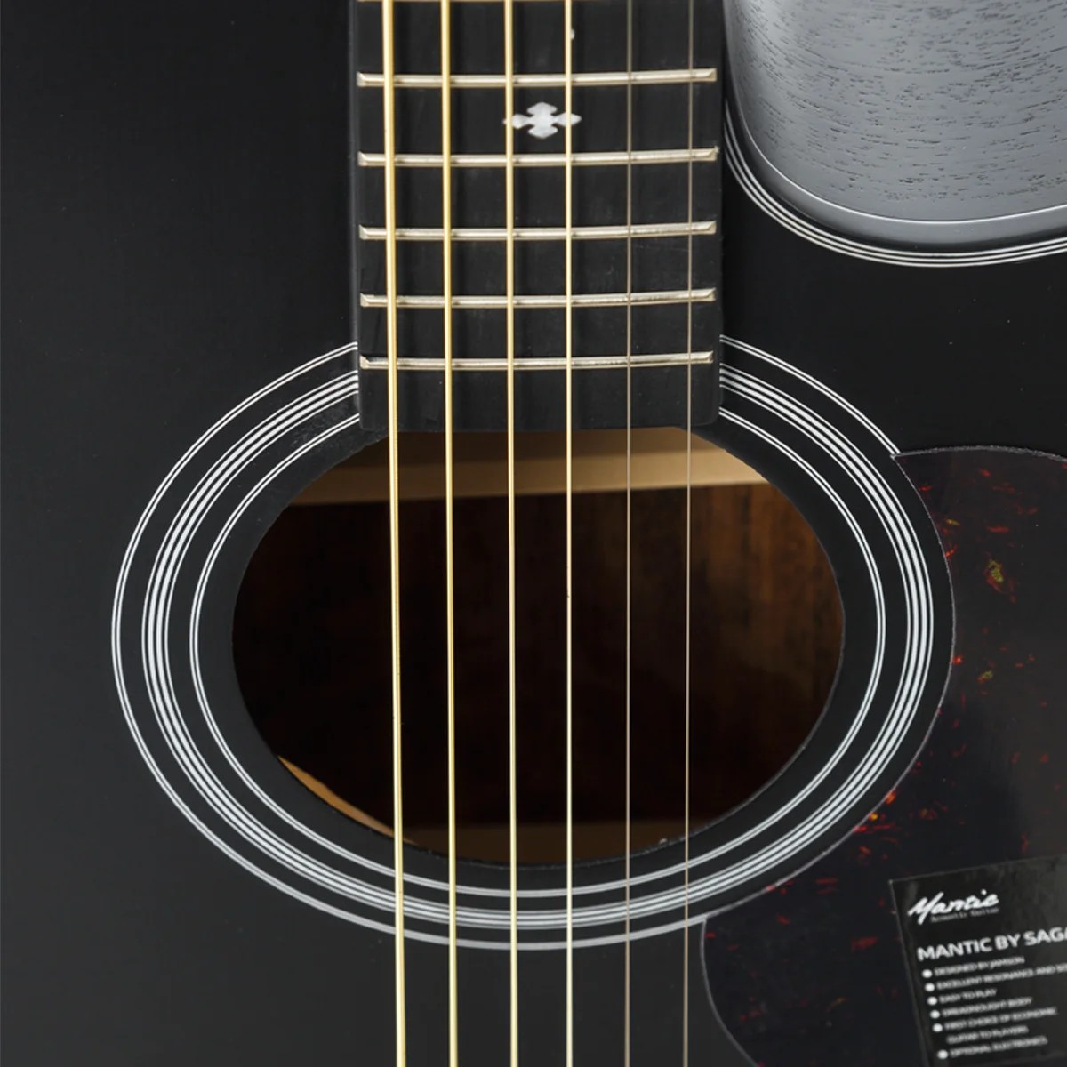 Акустическая гитара Mantic AG-370C BK