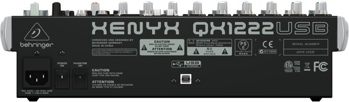 Микшер Behringer QX1222USB