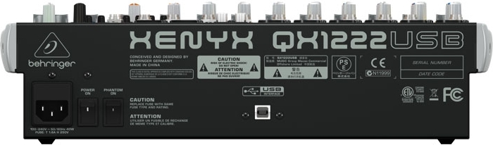 Микшер Behringer QX1222USB