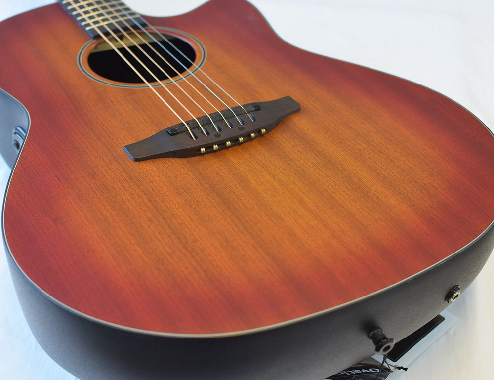 Электроакустическая гитара OVATION 2771STR-MB Main Street Balladeer Mahogany Satin Burst