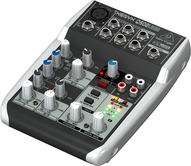 Микшер Behringer Q502USB