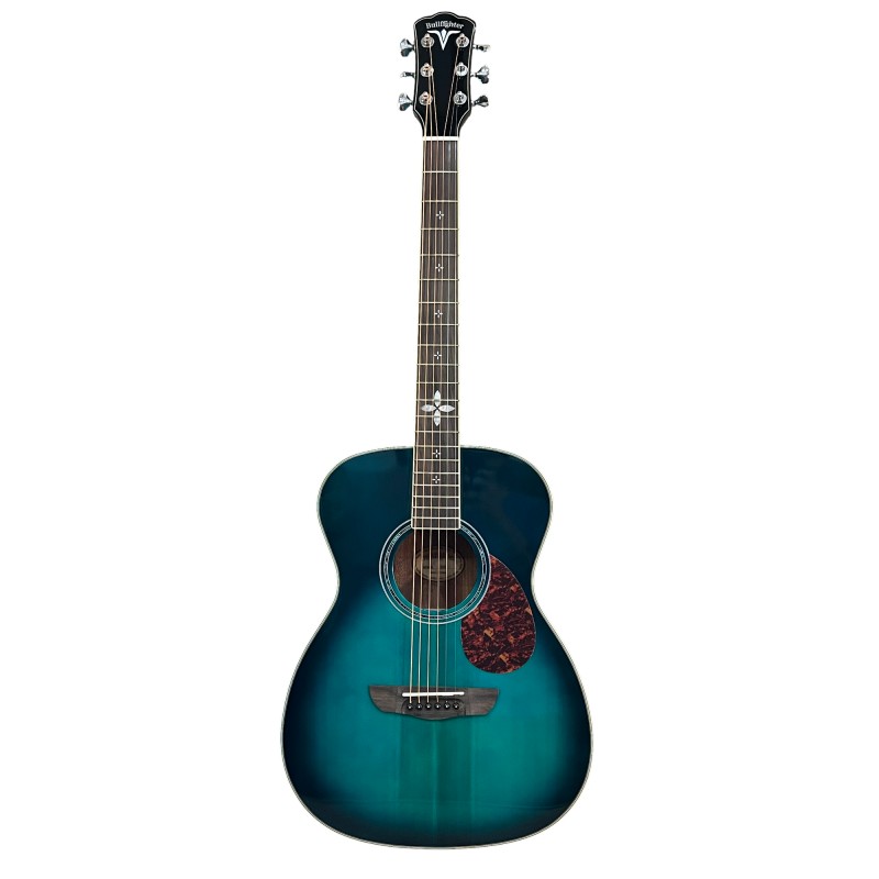 Акустическая гитара BULLFIGHTER D2XD Blueburst With bag