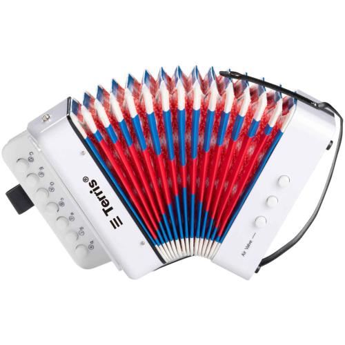 Гармошка детская TERRIS TB-7/2 WH-1