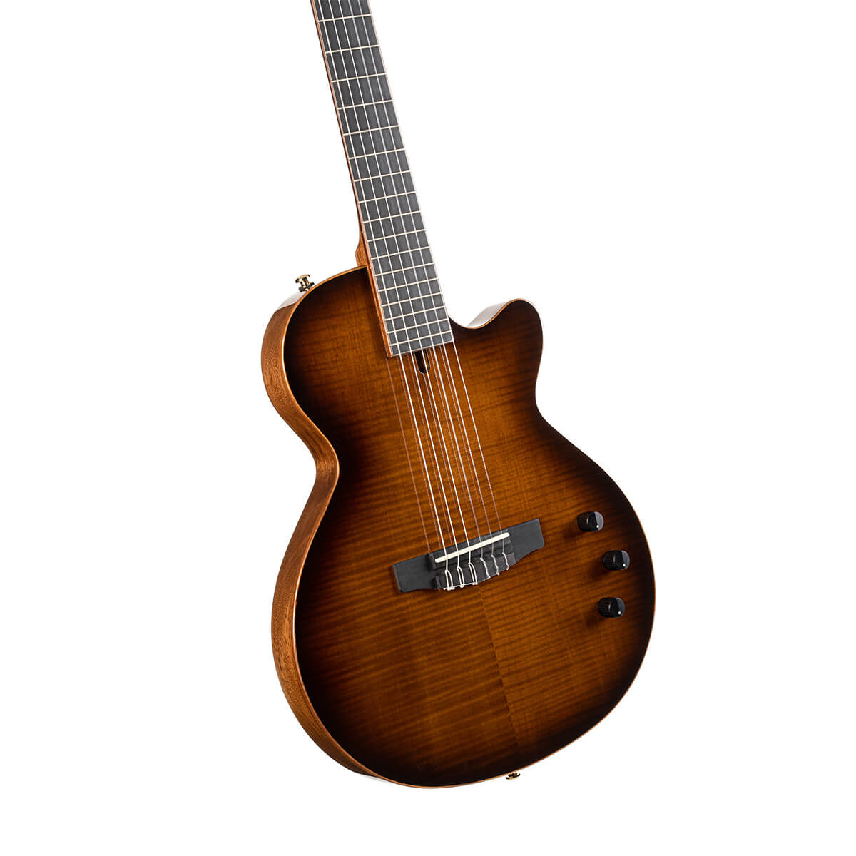 Электроклассическая гитара Cort Sunset-NC-DLX-TSB-WBAG