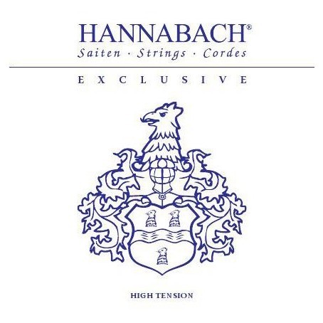Струны для классической гитары Hannabach EXCLHT Exclusive Blue
