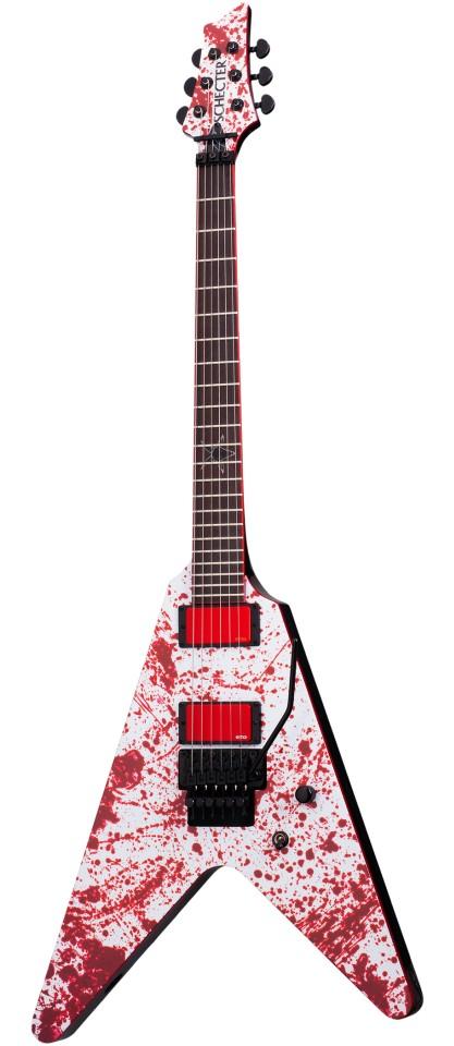 Электрогитара Schecter GARY HOLT BLOOD SPLATTER