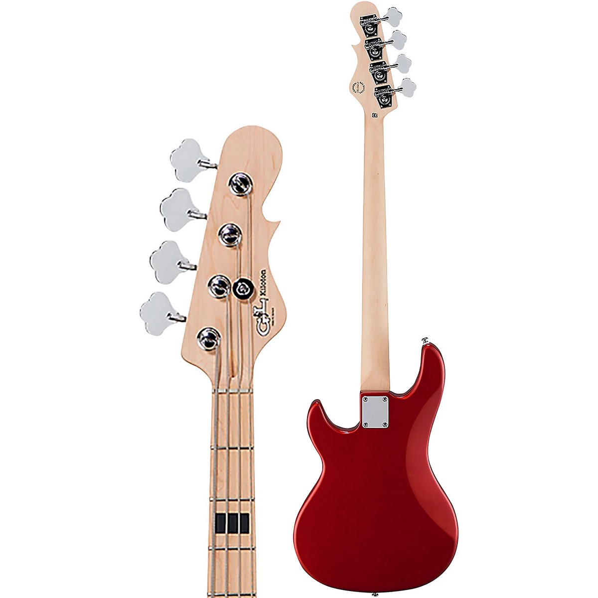 Бас-гитара G&L Tribute Kiloton Candy Apple Red MP Poplar