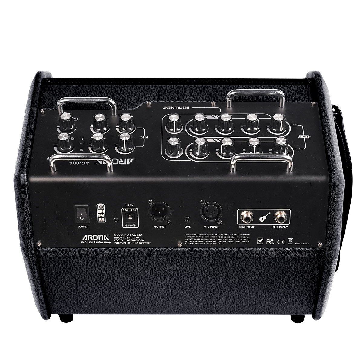 Комбоусилитель AROMA AG-80A BK