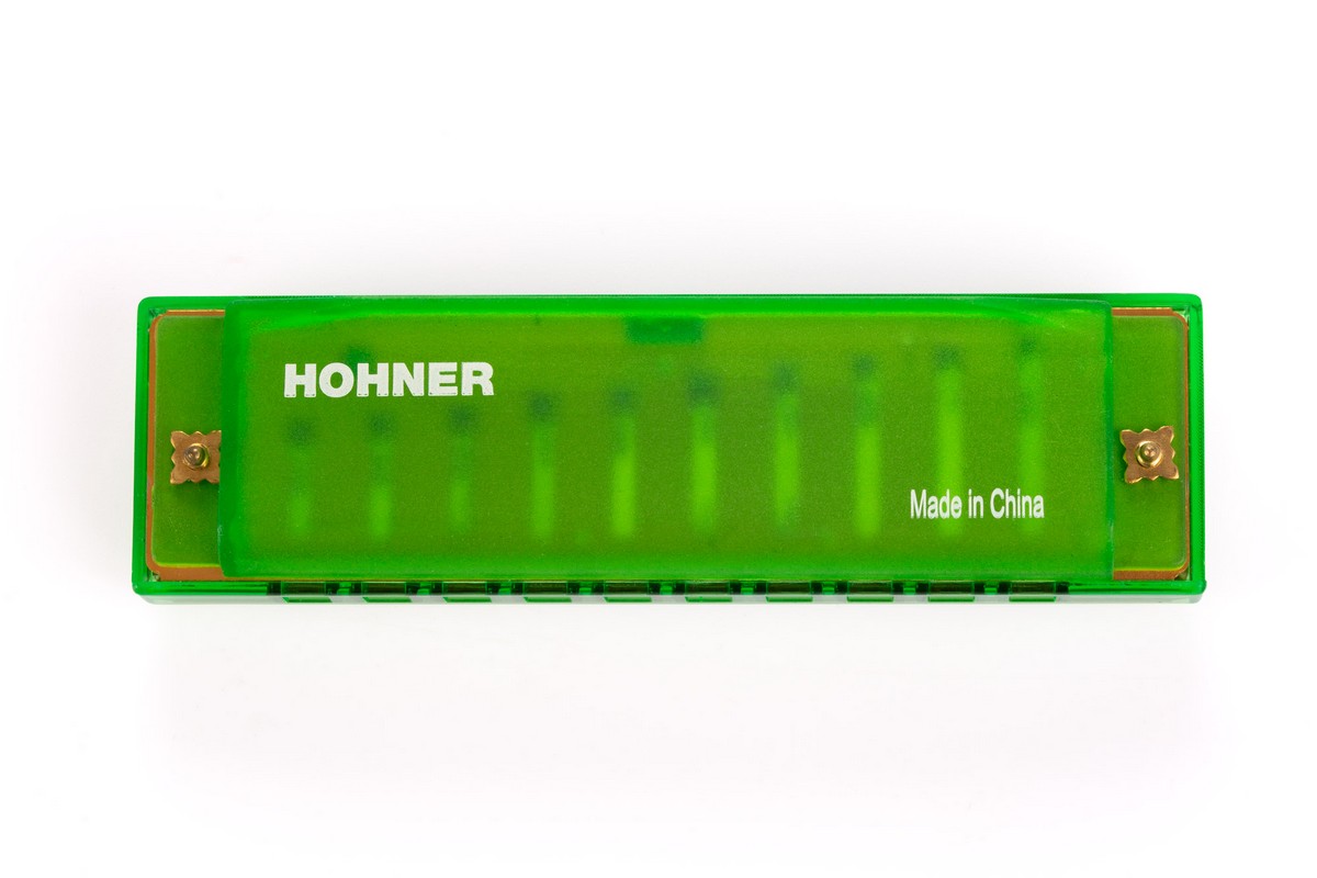 Губная гармошка HOHNER M1110G Translucent Green