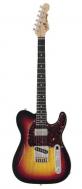 Электрогитара G&L ASAT Classic Bluesboy Semi-Hollow 3-Tone Sunburst MP