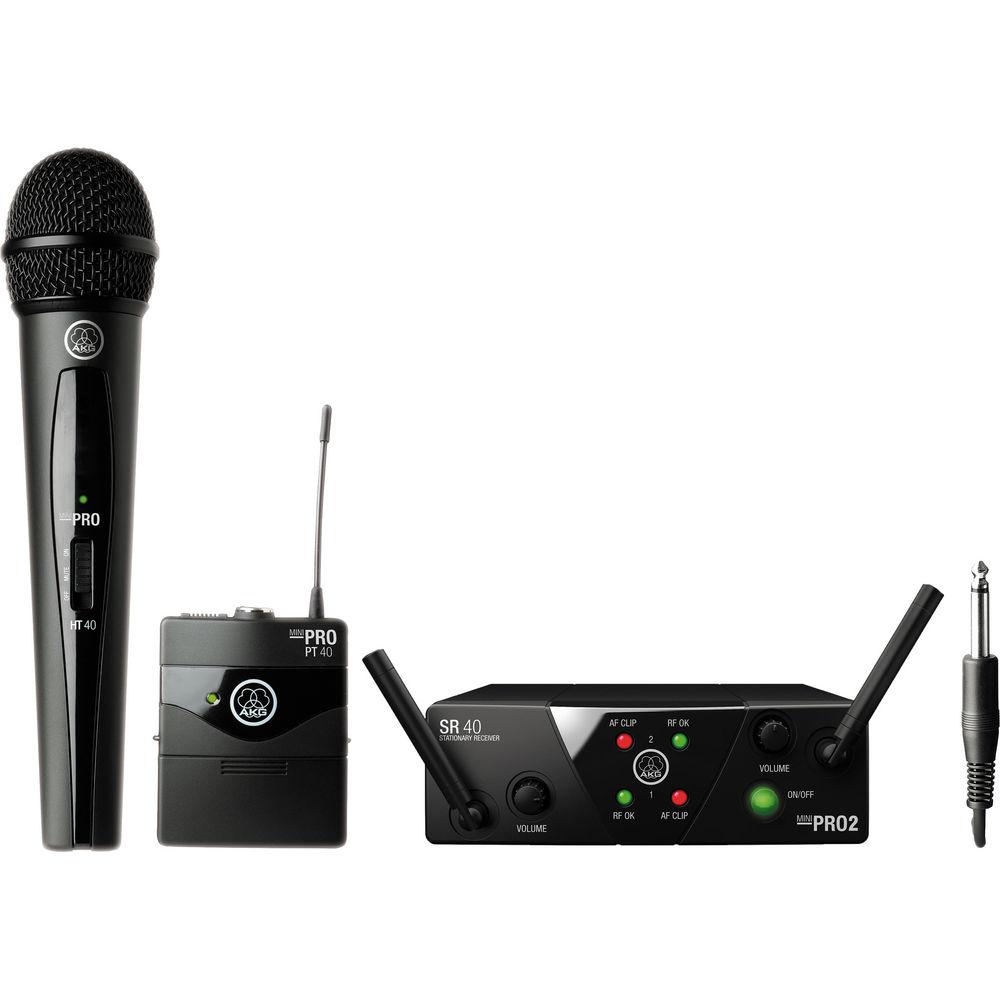 Радиосистема AKG WMS40 Mini2 Mix Set BD ISM2/3 (864.375&864.850)