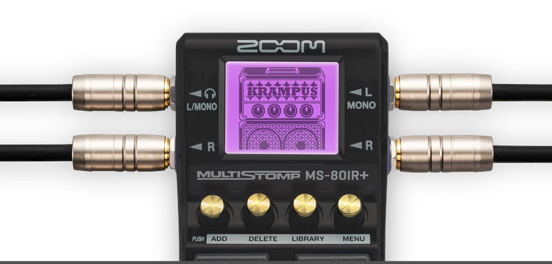 Гитарный процессор Zoom MS-80IR+