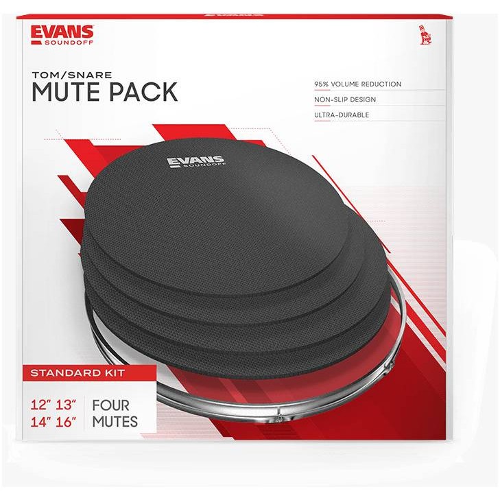 Заглушки для барабанов Evans SO-2346 SoundOff Standard