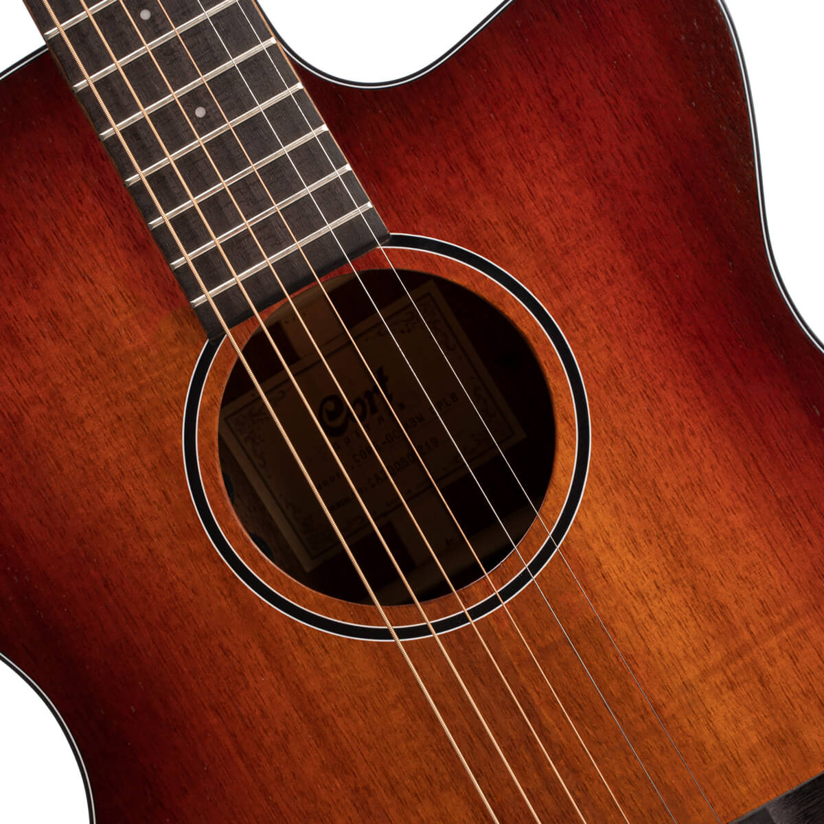 Электроакустическая гитара Cort Core-OC-ABW-WCASE-OPLB Core Series