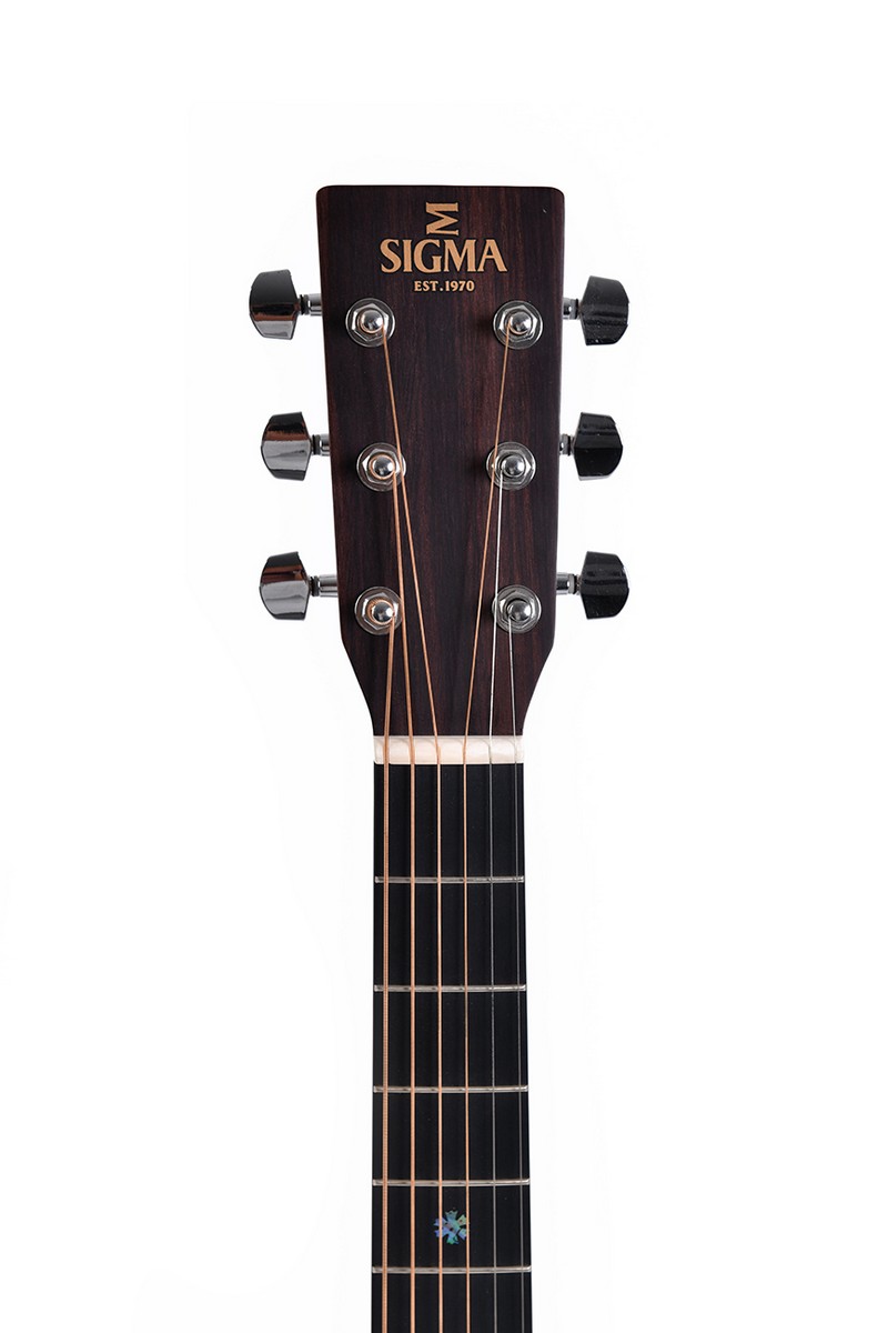 Электроакустическая гитара Sigma DTC-1E-SB with bag