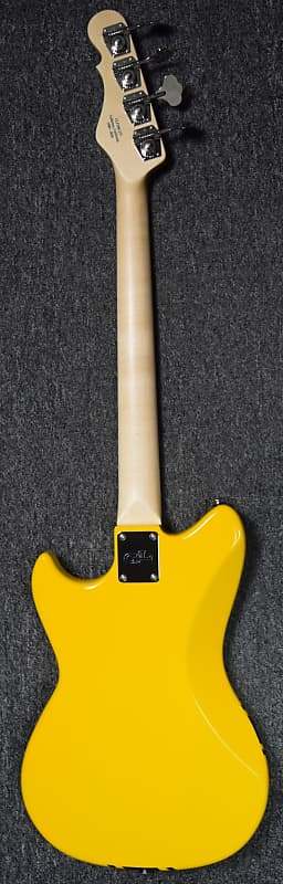 Бас-гитара G&L Launch Edition Fallout Shortscale Bass Racing Yellow CR