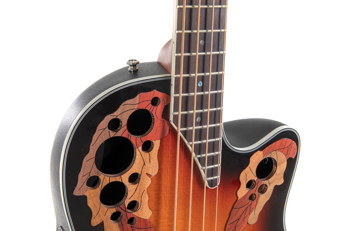 Акустическая бас-гитара OVATION CEB44-1N Bass Celebrity New England Burst