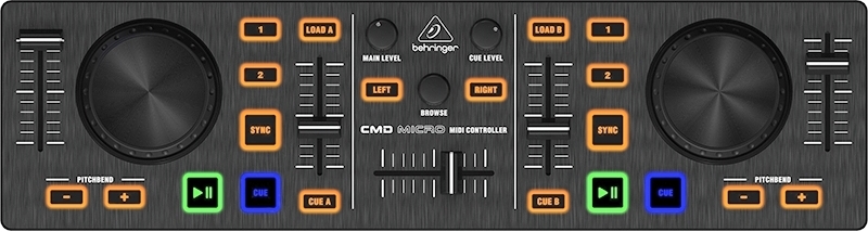 DJ-MIDI контроллер Behringer CMD MICRO