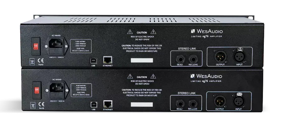 Компрессоры Wes Audio NG76 Stereo Pair